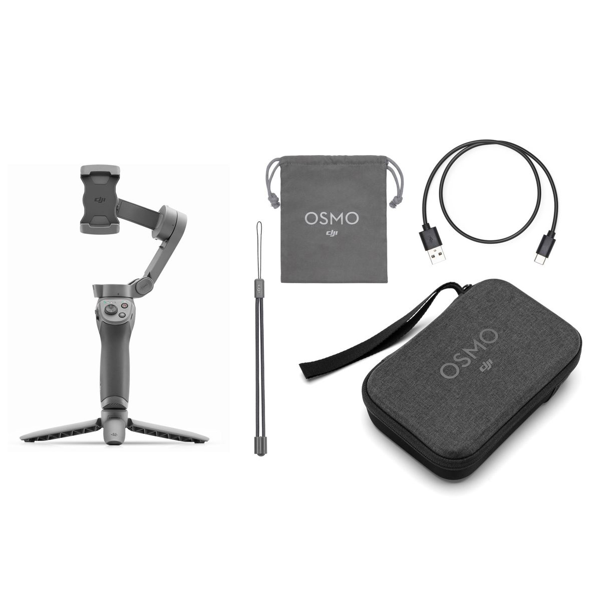 Gimbal DJI Osmo Mobile 3 Combo Túi + Chân - Hàng Chính Hãng