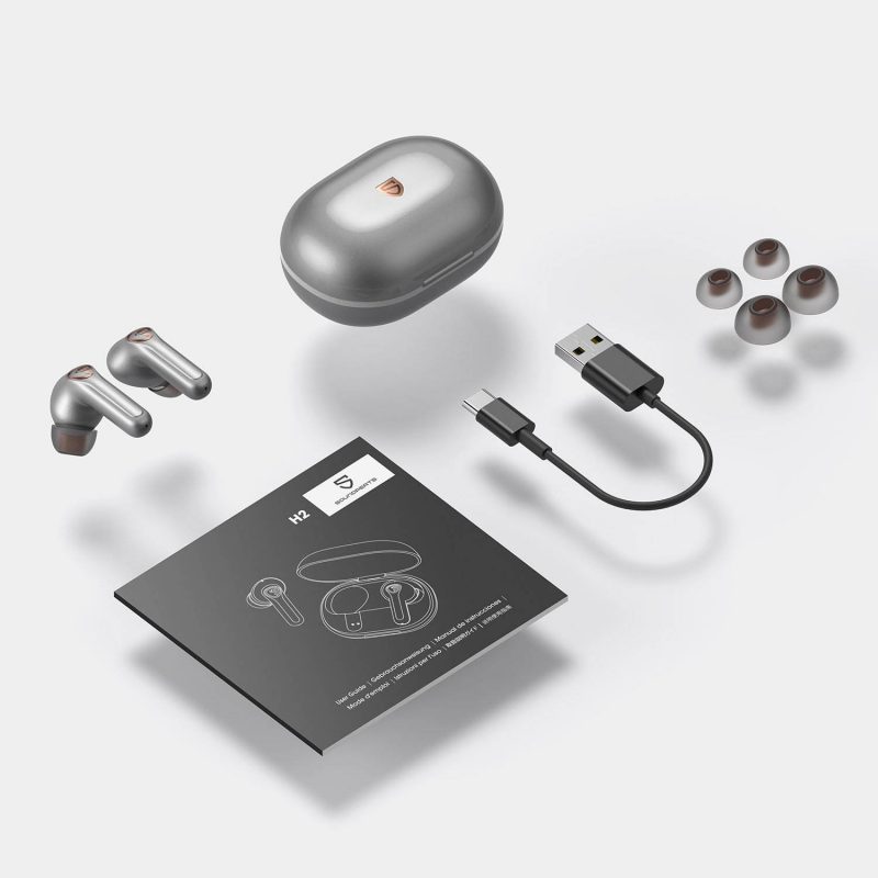"Tai Nghe Bluetooth Earbuds SoundPeats H2 hỗ trợ điều khiển cảm ứng tiện lợi - Hàng Chính Hãng