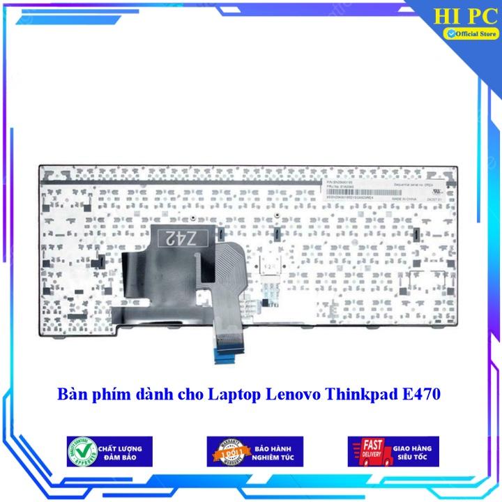 Bàn phím dành cho Laptop Lenovo Thinkpad E470 - Phím Zin - Hàng Nhập Khẩu