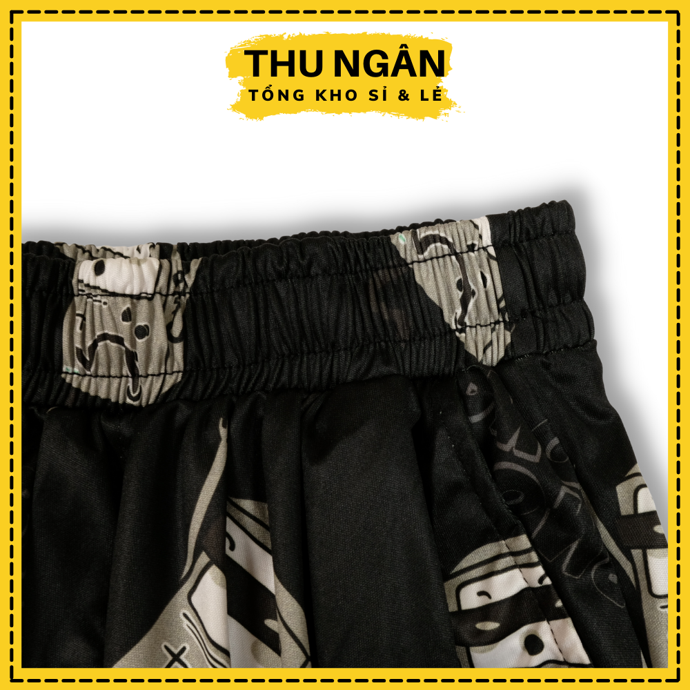 Quần Đùi Thun Unisex Cho Nam Nữ Chất Đẹp Cao Cấp Mặc Nhà 20034