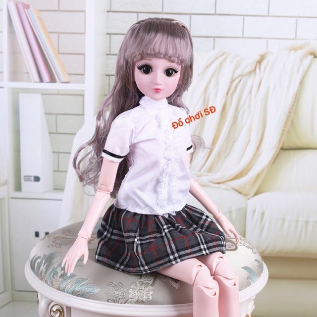 Đầm học sinh ( búp bê 60 cm )