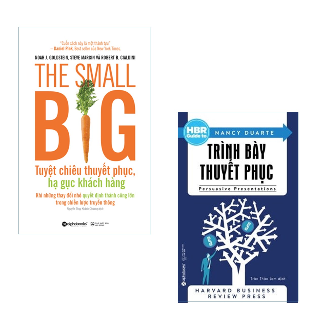 Combo Hạ Gục Khách Hàng: The Small Big + HBR GUIDE - Trình Bày Thuyết Phục