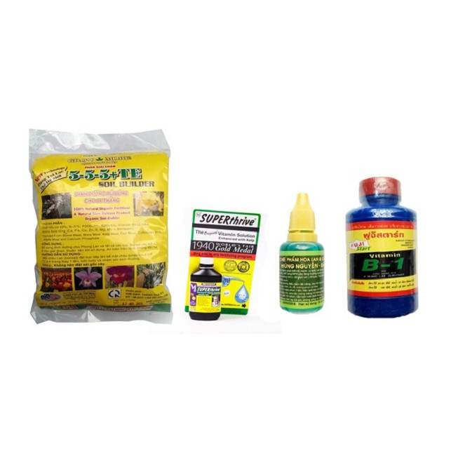 COMBO DINH DƯỠNG CHĂM SÓC CÂY LAN - 4 SẢN PHẨM