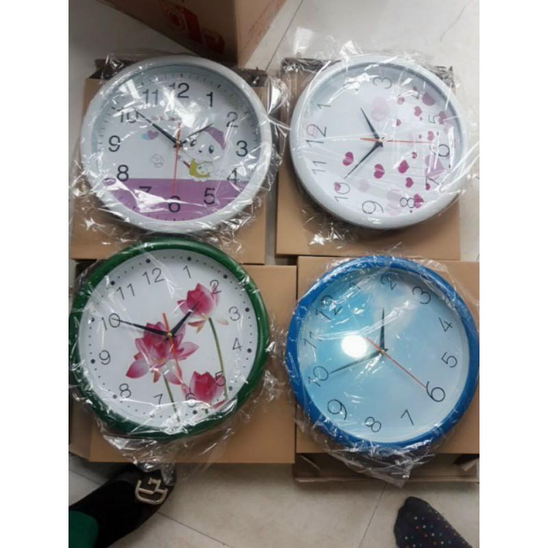 Đồng Hồ Kim Treo Tường Mặt Tròn Hàng Đẹp, Giá Rẻ