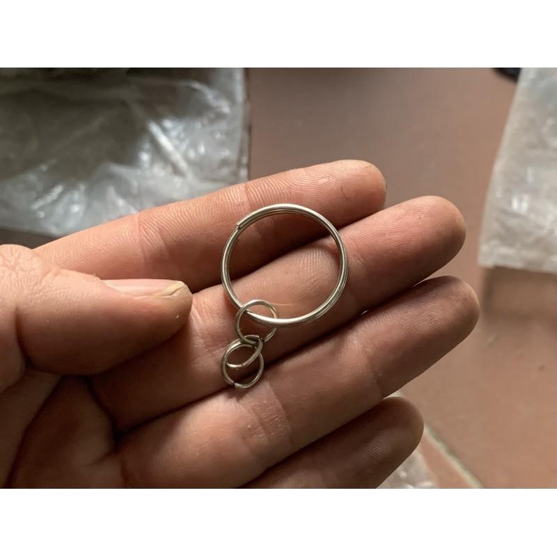 Combo 50 cái khoen tròn treo móc chìa khóa
