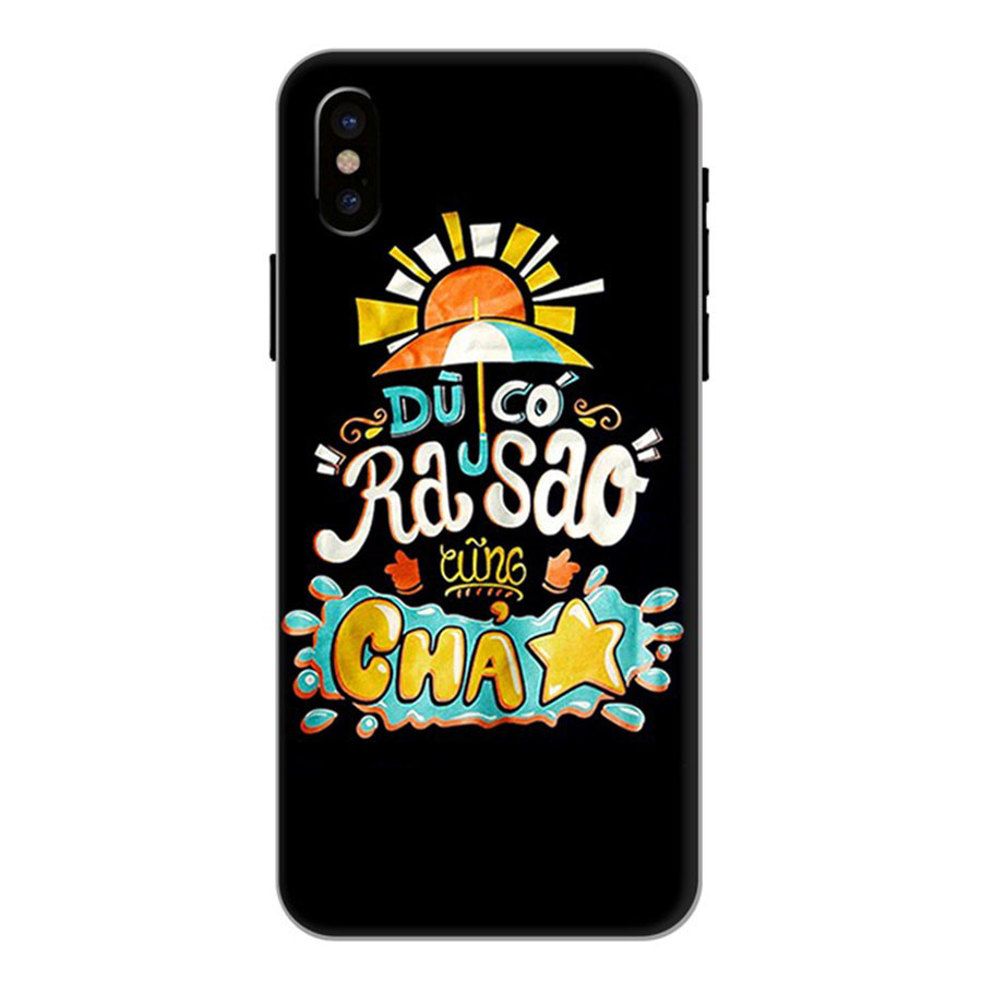 Ốp Lưng Dành Cho Điện Thoại Iphone XS - Mẫu 6