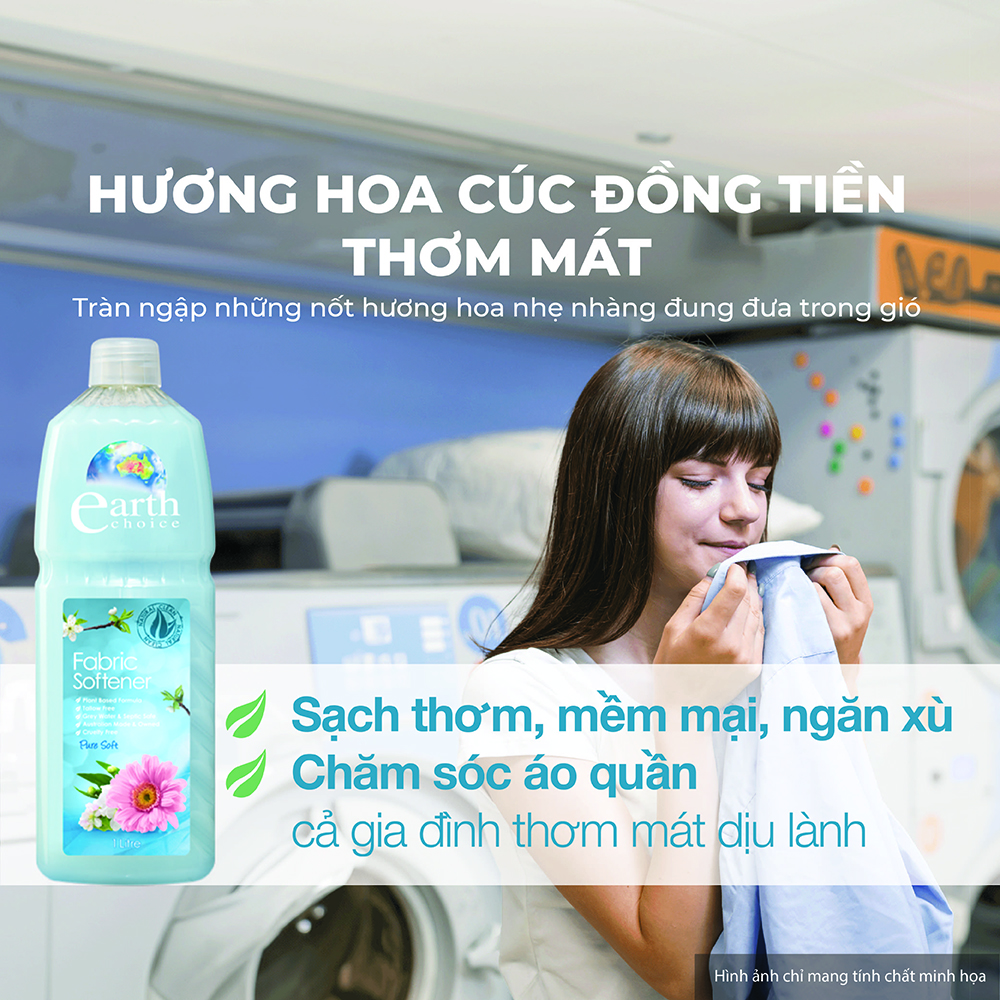 Nước xả cao cấp Earth Choice 1L