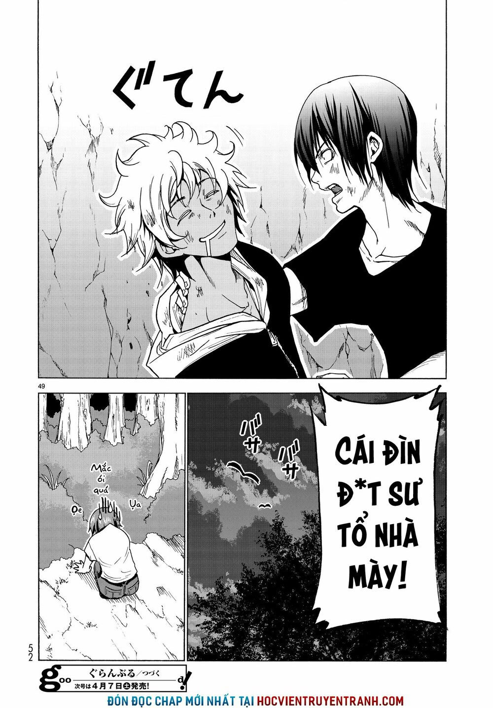 cô gái thích lặn - grand blue chapter 42 48