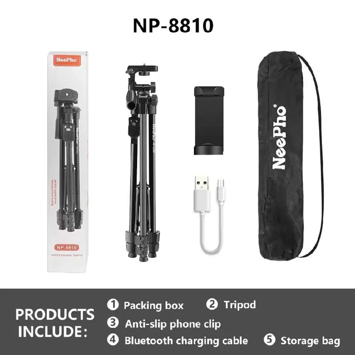 Chân giá đỡ TRIPOD 8810 cao 130cm có remote