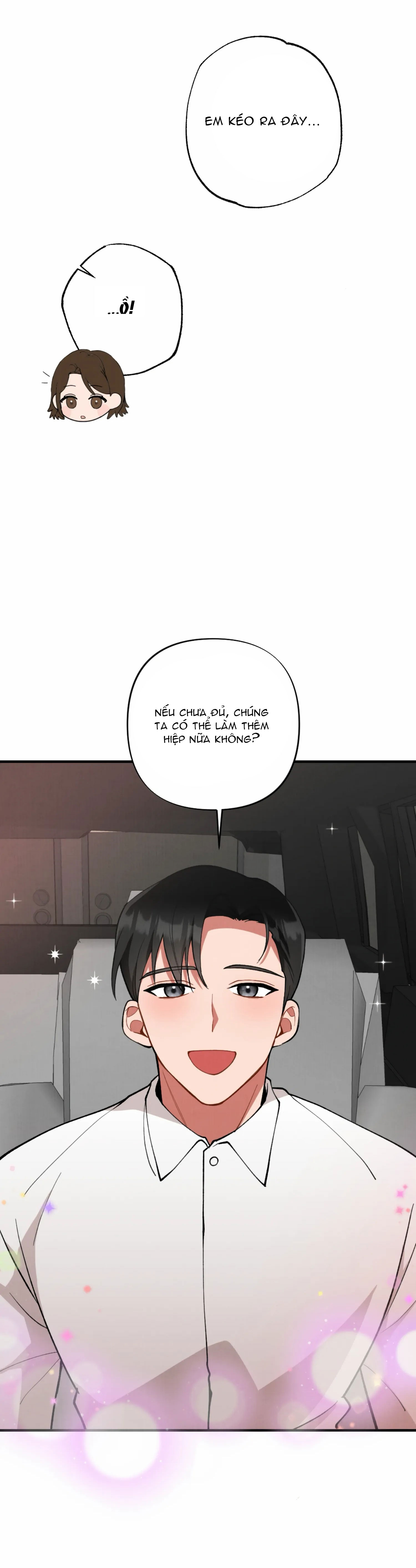 [18+] bạn của em trai không thể to như vậy! chapter 8.2 26