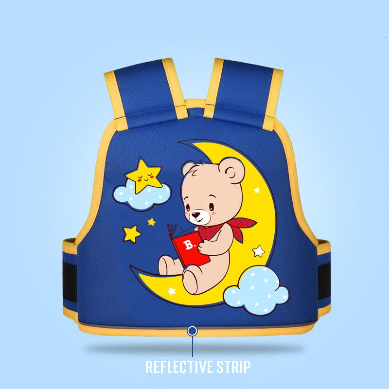 Trẻ Em An Toàn Xe Máy Dây Đai Lưng Giữ Tấm Bảo Vệ Phản Ánh Áo Dây Đai Điều Chỉnh Trẻ Em Xe An Toàn Dây Tàu Sân Bay Dây Nịt