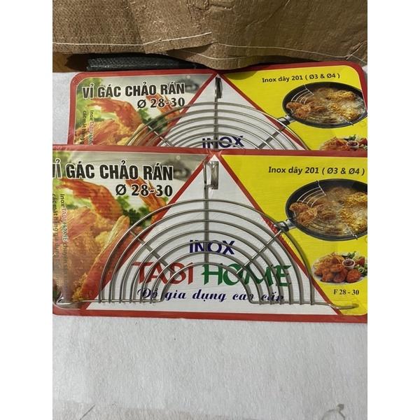 Vỉ gác chảo rán inox Tabi Home cao cấp