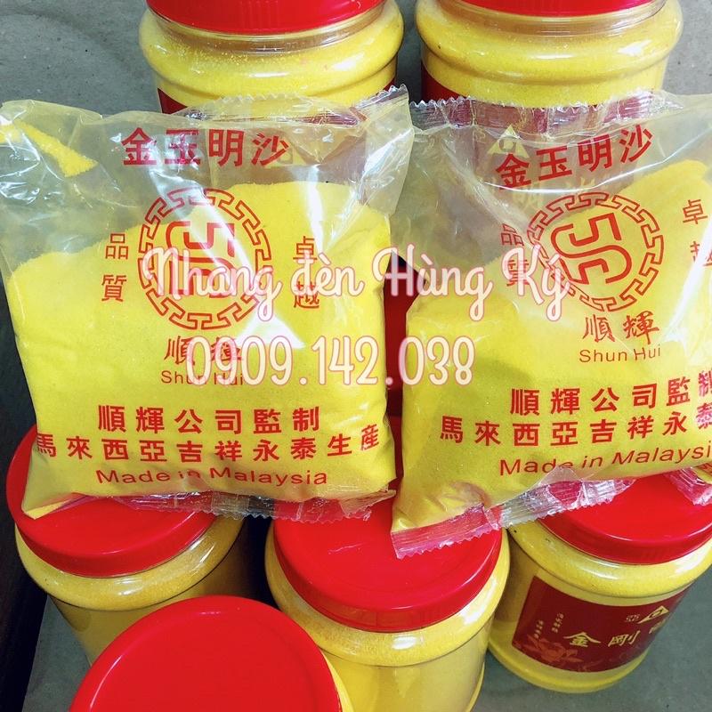 Cát vàng kim sa (cát bỏ vô lưu hương) loại bịch 500g và hủ 1kg yếu