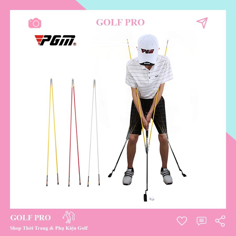 Que định hướng đánh golf PGM tập swing và put chỉnh tư thế lưng chuẩn dụng cụ tập golf tại nhà