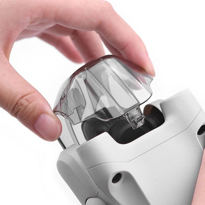 OOTDTY Tấm Bảo Vệ Ống Kính Gimbal Bảo Vệ Thay Thế Chống Bụi Bảo Vệ Cho Mini 3 Pro RC Vỏ Bảo Vệ Accessori