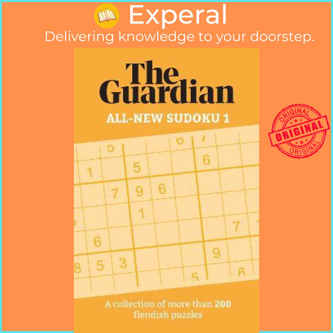 Sách - The Guardian All-New Sudoku 1 : A collection of more than 200 fiendish pu by The Guardian