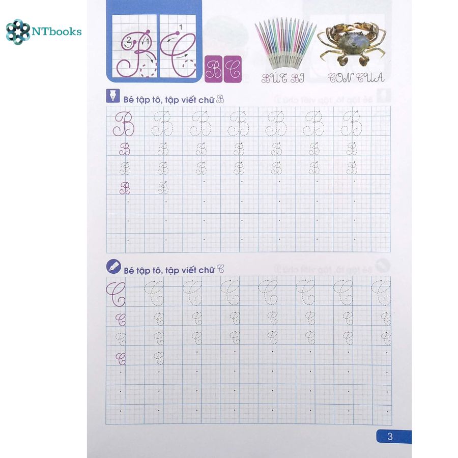 Sách Chuẩn Bị Cho Bé Vào Lớp 1 - Tô Chữ Hoa Lớp 1