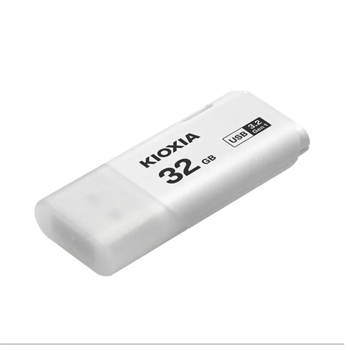 USB KIOXIA 32GB U301 USB 3.2 Gen 1 Trắng (LU301W032GG4) - Hàng chính hãng