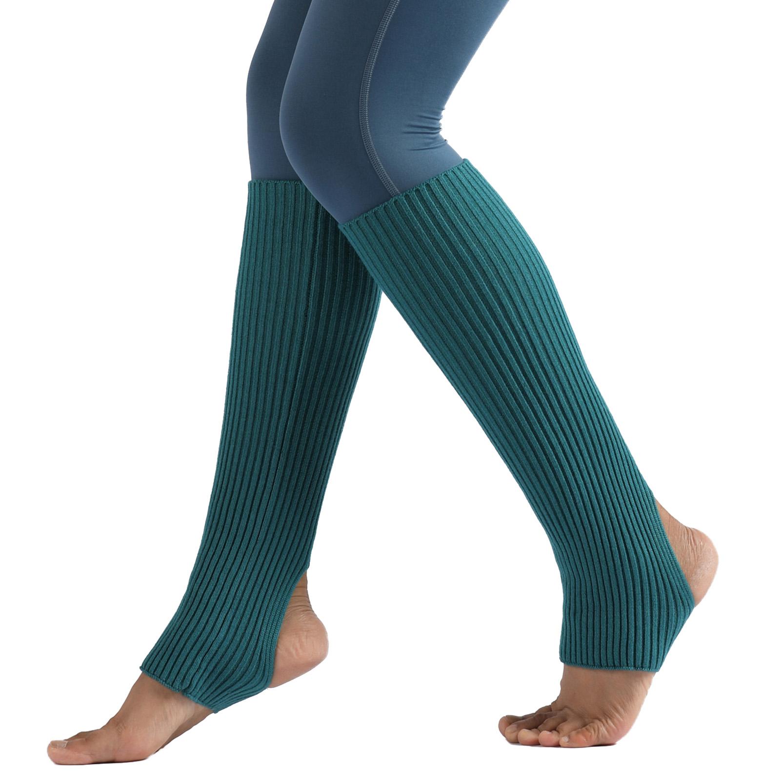 Vớ đan nữ cao tới đầu gối dành cho tập luyện thể thao, múa bale, yoga ấm áp