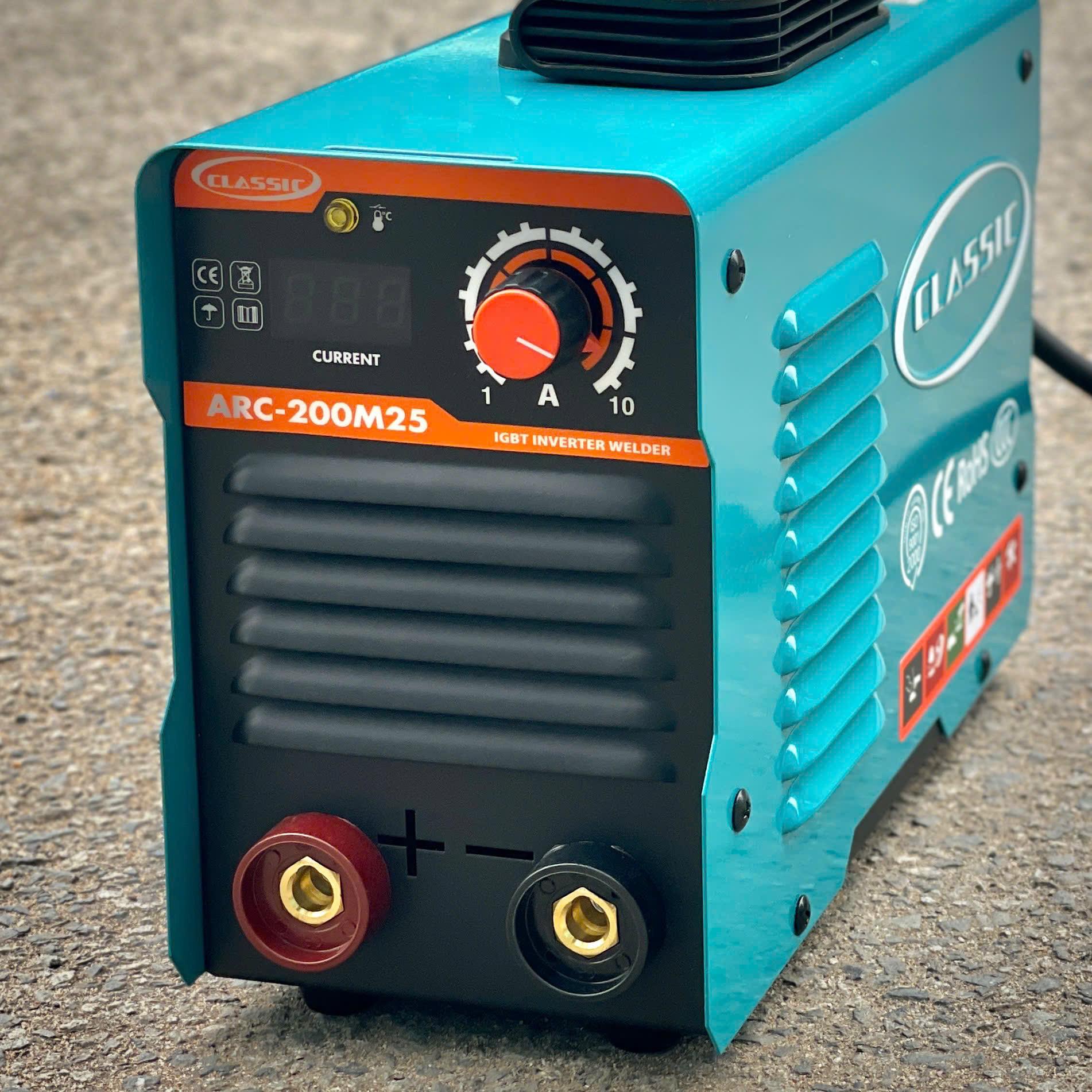 MÁY HÀN QUE 3.2MM 200A CLASSIC ARC-200M25- HÀNG CHÍNH HÃNG