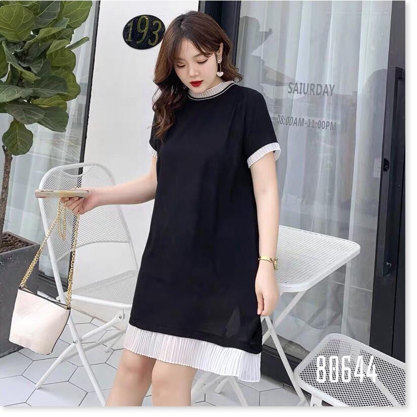 Đầm nữ suông phối viền chất liệu đũi mát nhẹ siêu sang cho quý cô