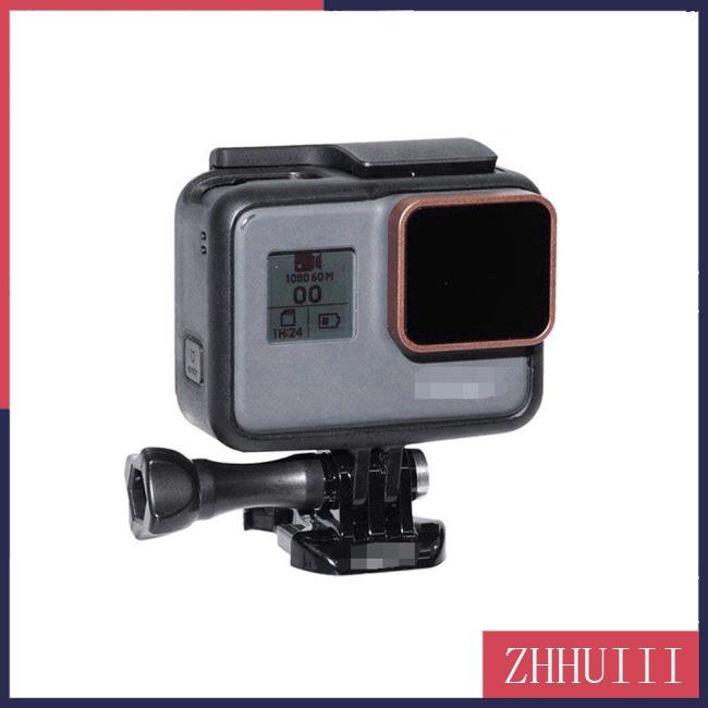 Kính Lọc Màu Đen ND4 ND8 ND16 ND32 Cho Máy Ảnh Gopro Hero 5 6