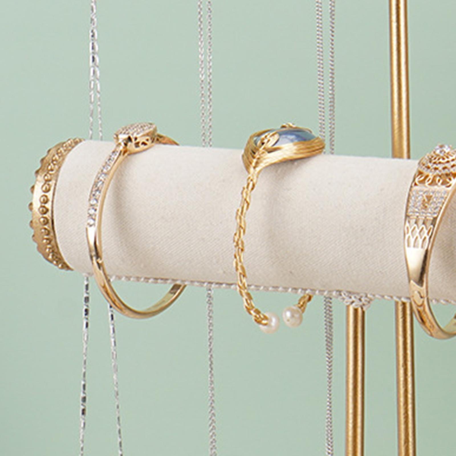 Jewelry Display Rack Watch Tabletop Hanging Modern Bracelet Holder Organizer