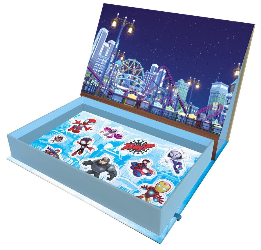 Spidey And His Amazing Friends - Book &amp; Magnetic Play Set