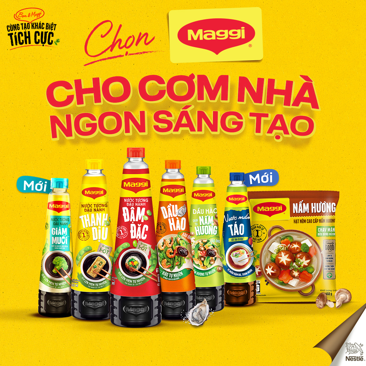 Nước Mắm Táo MAGGI làm từ cốt táo cô đặc chai 450ml