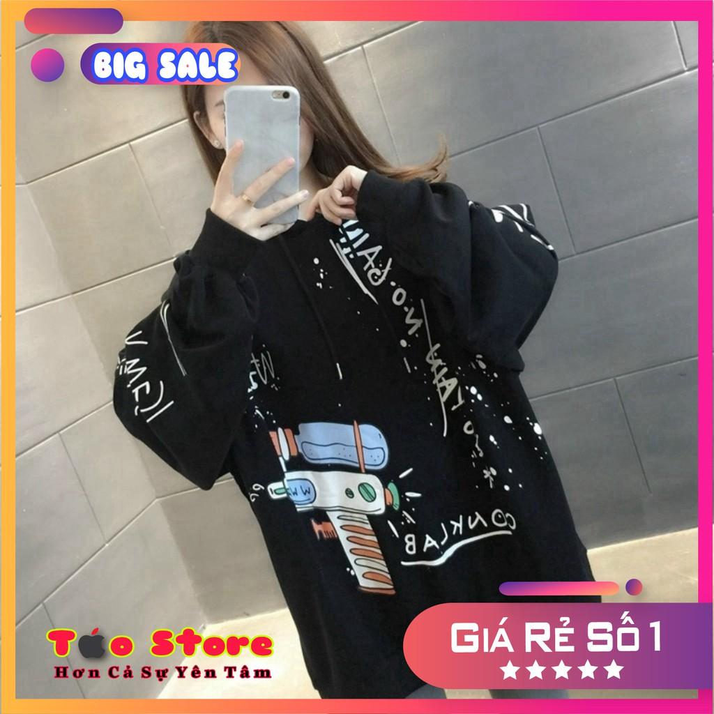  Áo khoác nỉ Hoodie KN4 in Thân áo và Tay áo, chất Nỉ bông dày đẹp, co giãn, form rộng