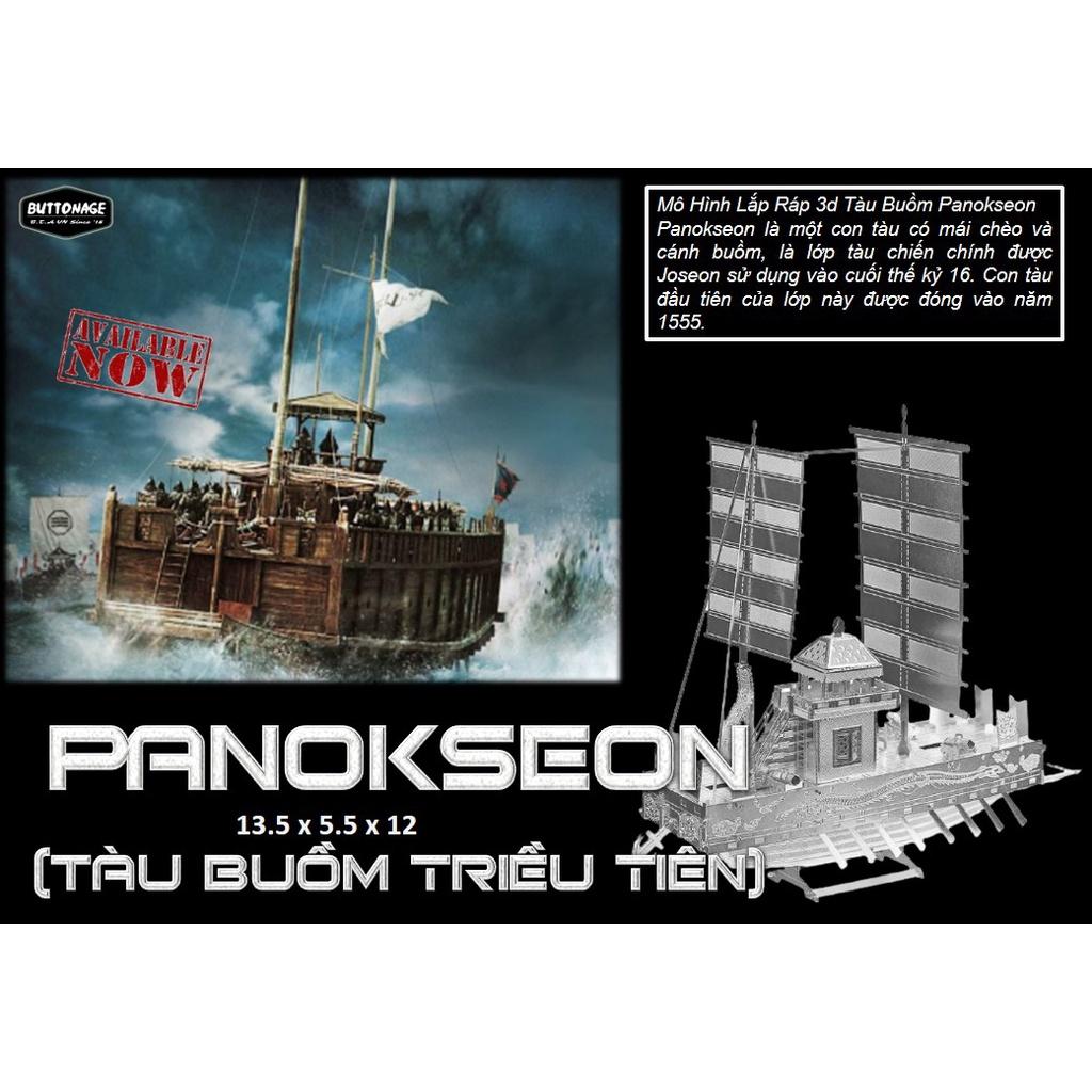 Mô Hình Lắp Ráp 3d Tàu Buồm Panokseon