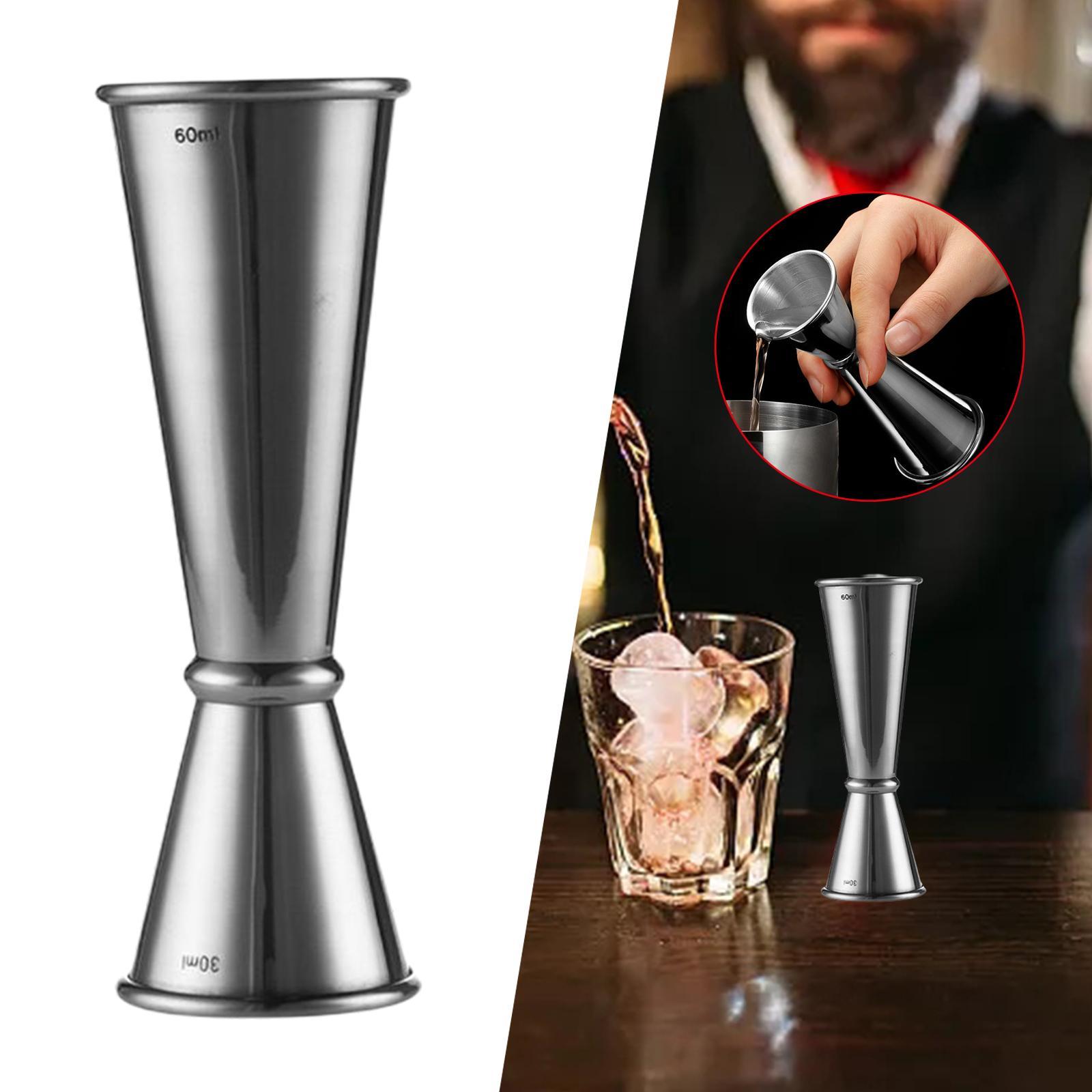 Professional Cocktail Glass Tool Measuring Cup Mixing for Martini Home Bar