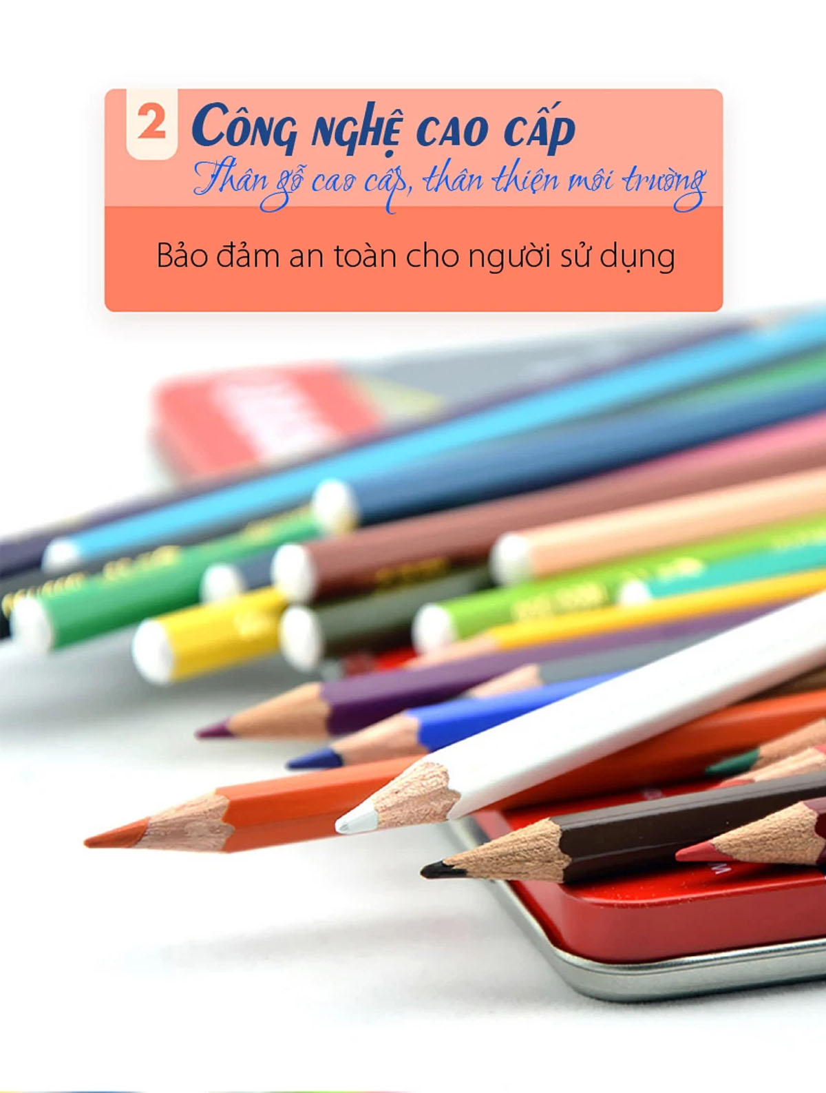 Bộ bút chì màu nước STABILOaquacolor 24 màu - Hộp thiếc 24 màu + Bút cọ nước + Tuyển tập tô màu SVCB (CLW1624MB+)