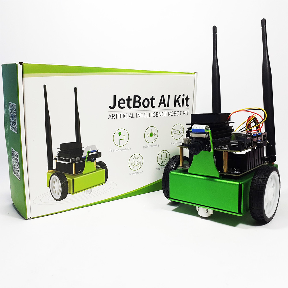 Robot AI JetBot dành cho NVIDIA Jetson Nano Developer Kit - Hàng Chính Hãng