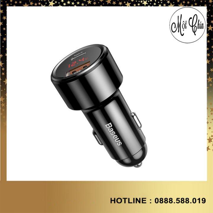 Bộ tẩu sạc nhanh đa năng dùng cho xe hơi Baseus Magic Series Quick Charge -Hàng Chính Hãng