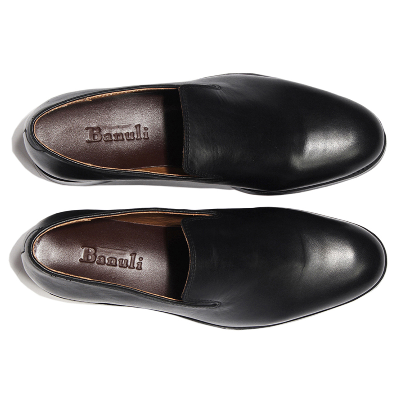 Giày Tây Lười Banuli Nam Công Sở Da Bê Italian K3CL1M0 Whole Cut Loafers (Da Mềm Dẻo, Đế Siêu nhẹ, Bảo Hành Trọn Đời)