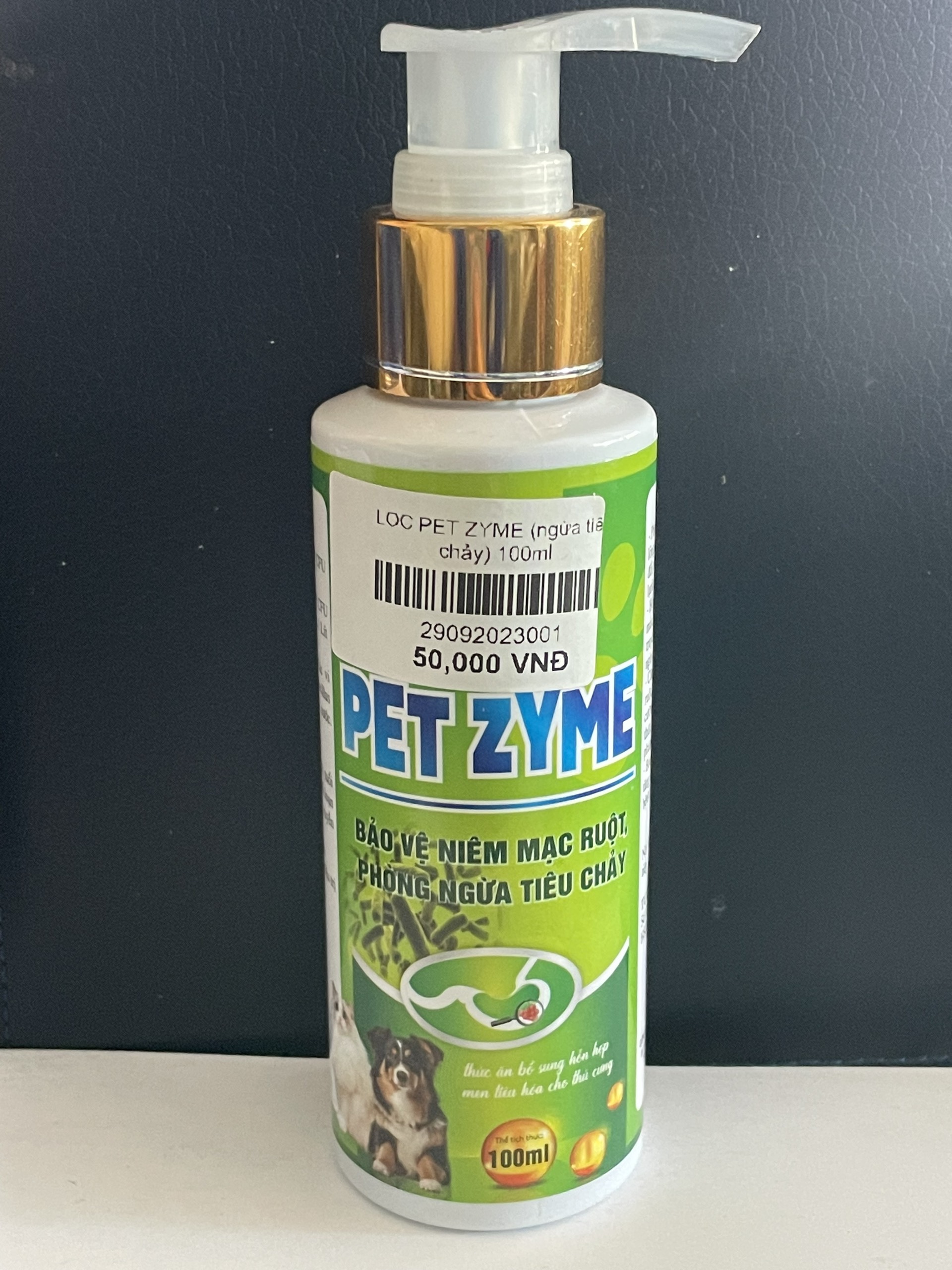 PET ZYME 100ML - BẢO VỆ NIÊM MẠC R.U.Ộ.T, PHÒNG NGỪA TIÊU CHẢY