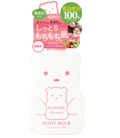 Sữa Dưỡng Thể Kissme Mommy Body Milk Cấp Ẩm Dành Cho Bé Từ 6 Tháng Tuổi Và Làn Da Nhạy Cảm (200G)