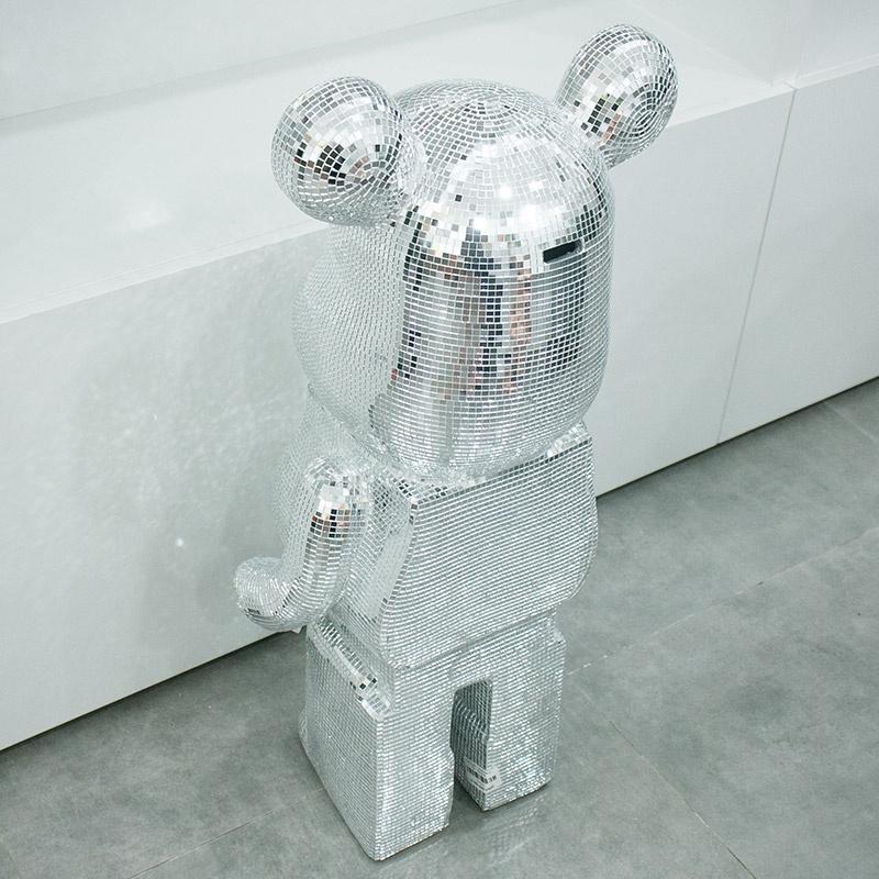 Tượng Gấu – Bearbrick01, tượng trang trí, thú trưng bày, quà tặng decor