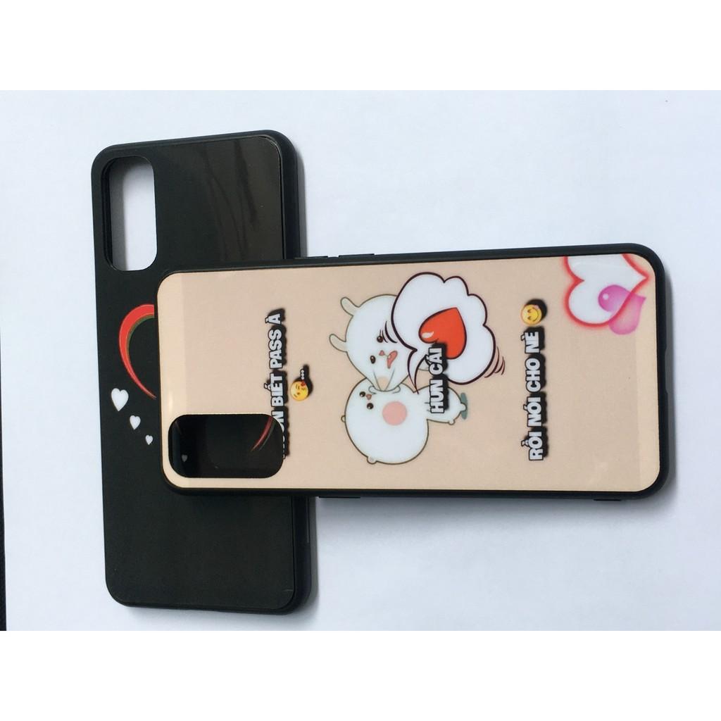 ỐP điện thoại mặt kính cường lực dành cho OPPO Reno 4 / Reno 4 pro
