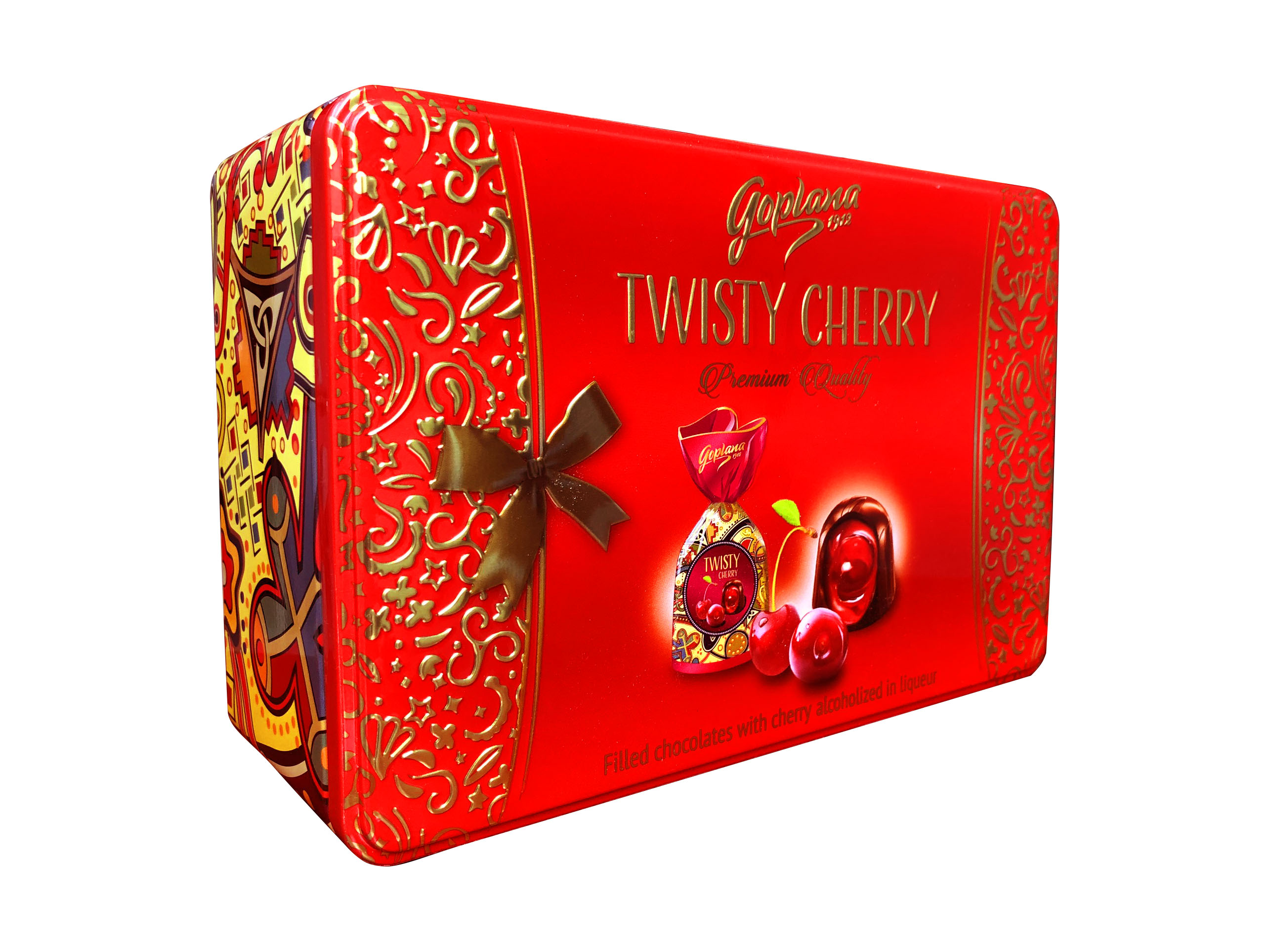 CHOCOLATE GOPLANA TWISTY CHERRY 225G