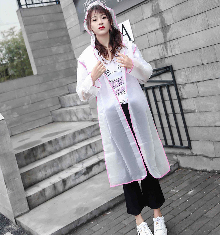 Áo mưa thờ trang phong cách Hàn Quốc