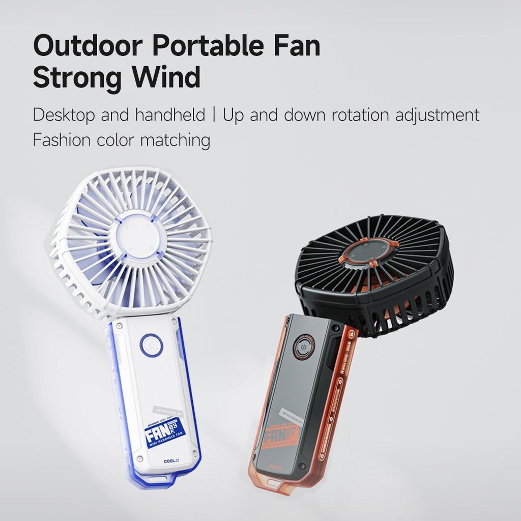 Quạt Mini Cầm Tay 3Life Điều Chỉnh Góc Gió 3 Tốc Độ Có Thể Sạc Lại Tiện Dụng Hàng nhập khẩu