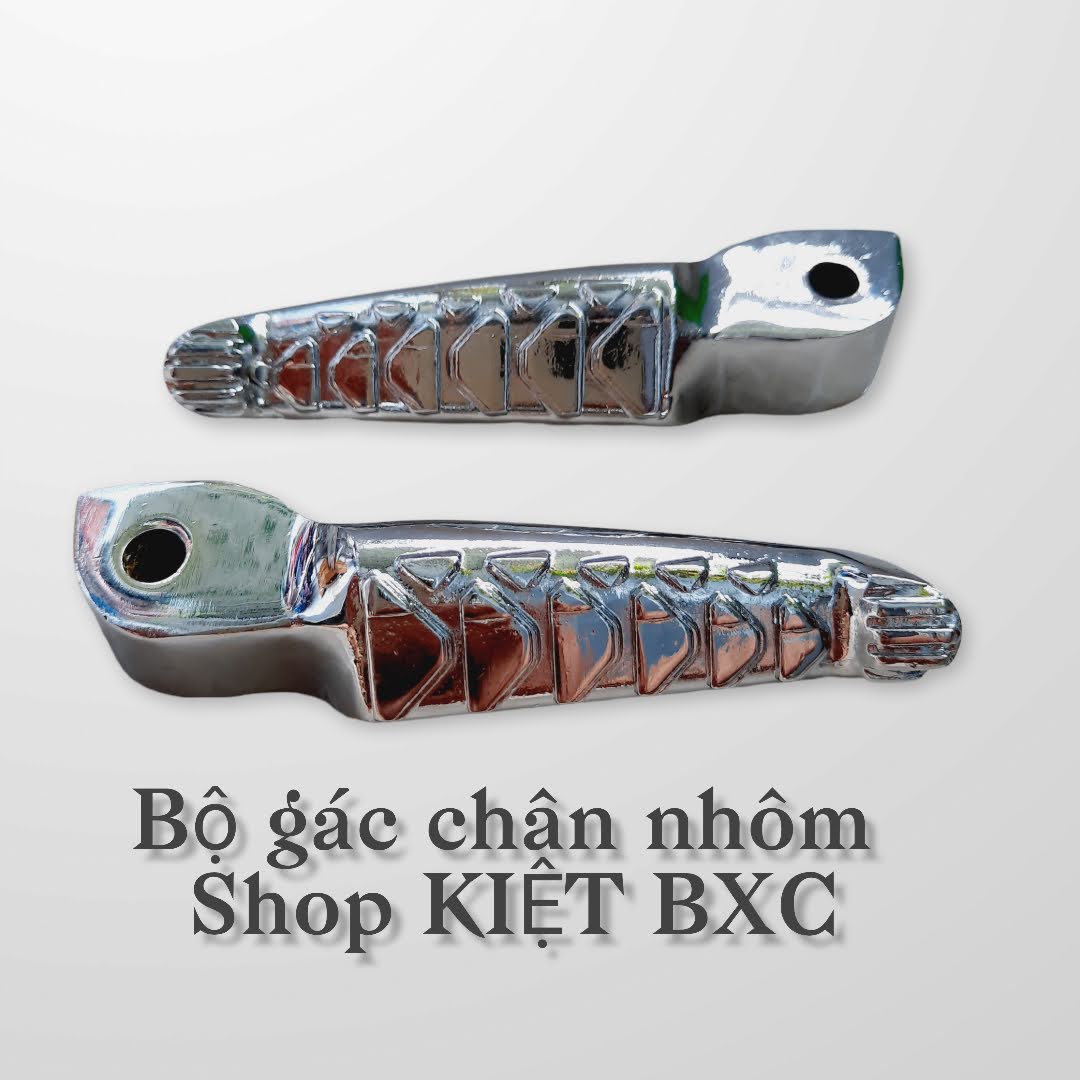 BỘ GÁC CHÂN NHÔM CHO MỌI LOẠI XE MÁY