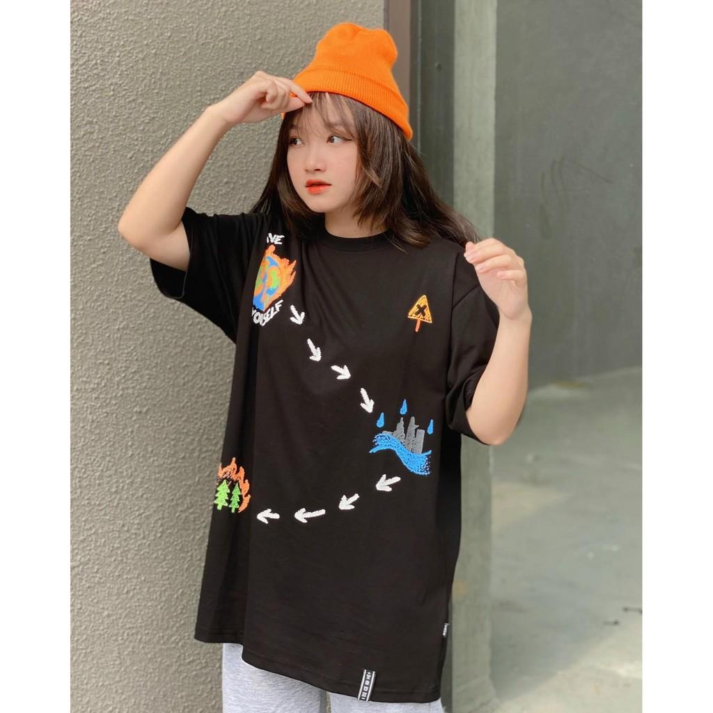 Áo thun Crayon cực hot 2021 - Áo thun The Earth You Need || Hany Shop