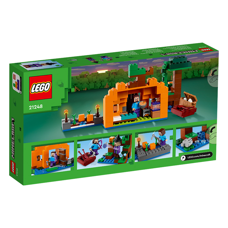 Đồ Chơi Lắp Ráp Nông Trại Bí Ngô LEGO MINECRAFT 21248 (257 chi tiết)