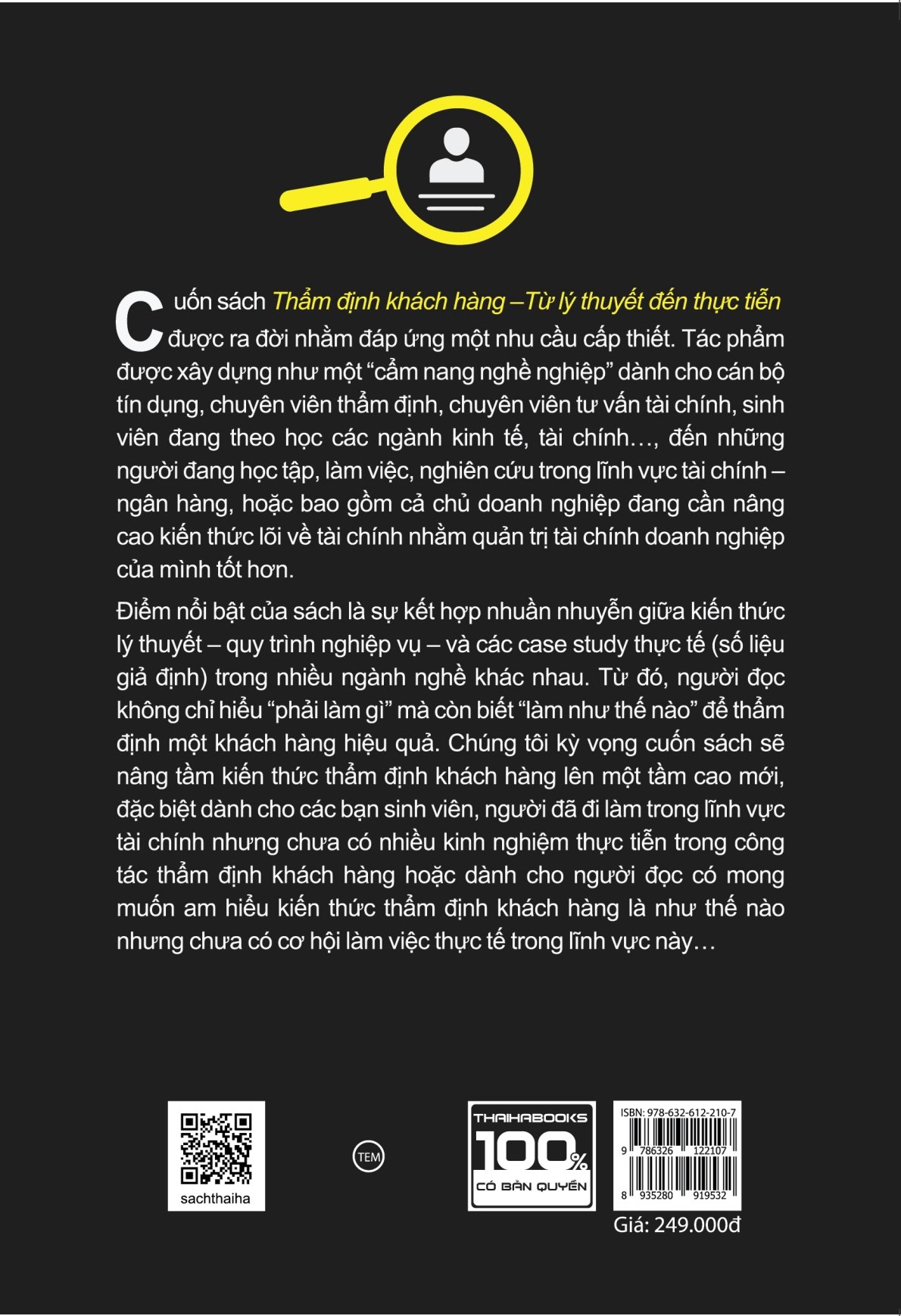 Sách Thẩm Định Khách Hàng - Từ Lý Thuyết Đến Thực Tiễn