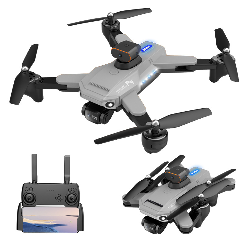 Flycam P9 Pro có Camera Kép Cảm Biến Tránh Vật Cản Chướng Ngại Vật 4 chiều, Thời Gian Bay 20 Phút camera 8K HD, Có Thể Điều Chỉnh Camera -Hàng Chính Hãng