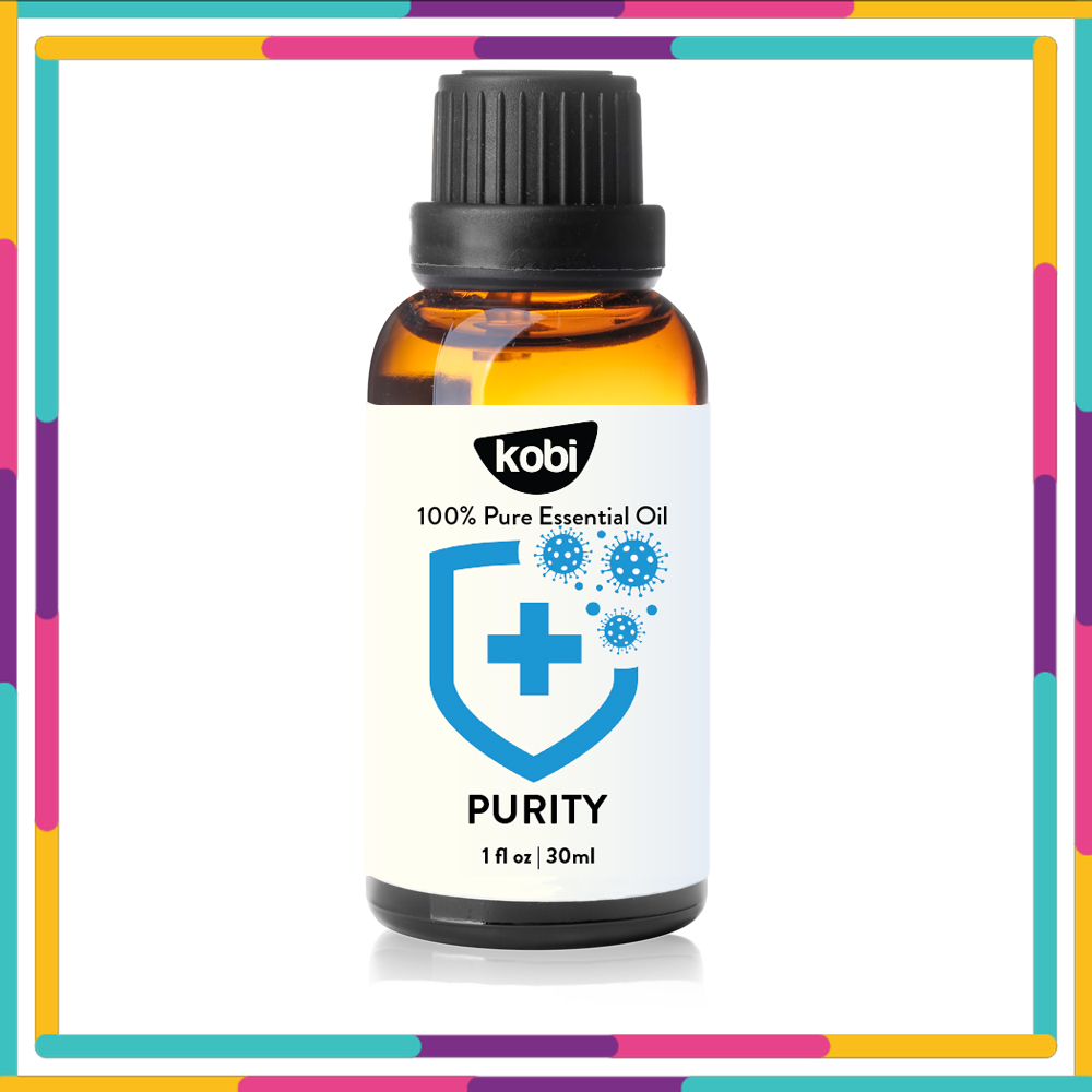 Tinh Dầu Kobi Purify – Tinh Dầu Thiên Nhiên Nguyên Chất Giúp Thanh Lọc Không Khí, Đánh Bay Mùi Hôi, Ngăn Ngừa Nấm Mốc, Thích Hợp Dùng Với Đèn Xông, Máy Khuếch Tán Và Máy Xông Tinh Dầu – 30ML