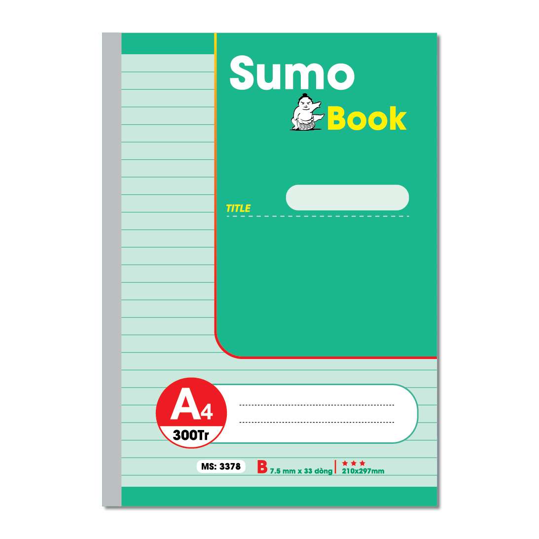 Sổ may gáy A4 Hải Tiến - Sumo